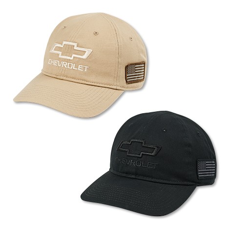 Chevy Tactical Hat with American Flag