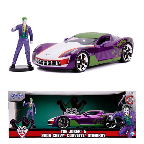 Joker Corvette 1:24 Diecast