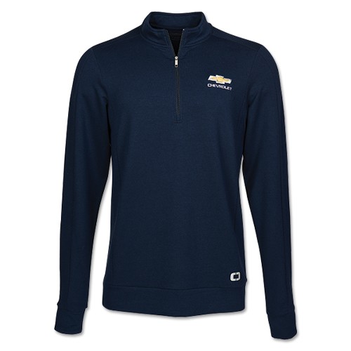 Chevrolet Ogio 1/2 Zip Fleece Pullover with Gold Bowtie