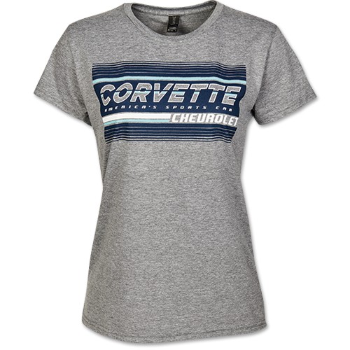 Ladies Corvette America's Sports Car T Shirt