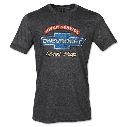 Chevrolet Super Service Speed Shop T Shirt with Bowtie