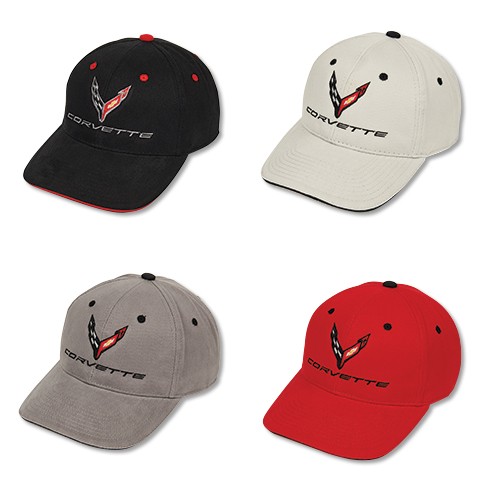 C8 Corvette Structured Contrast Hat