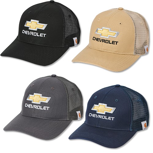 Chevrolet Carharrt Meshback Hat with Gold Bowtie