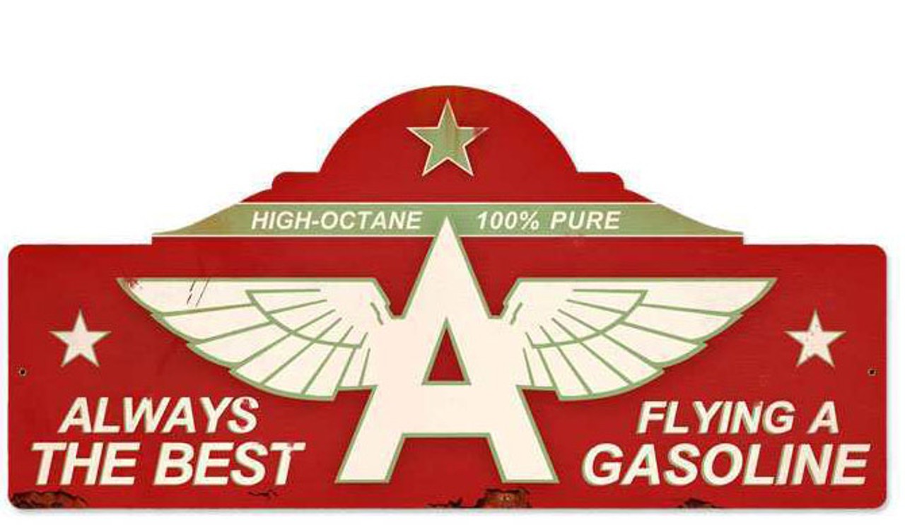 Flying A Station Vintage Sign