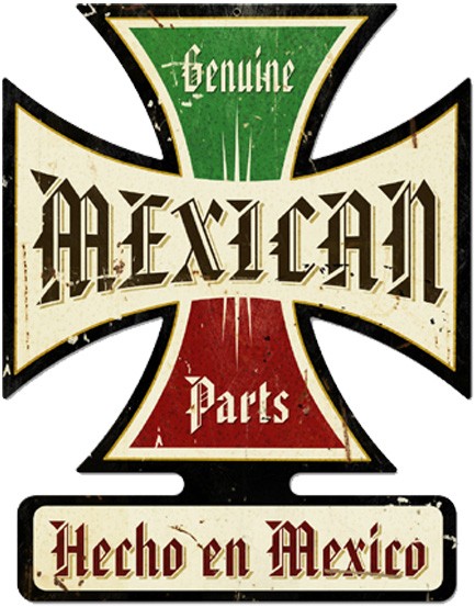 Mexican Parts Iron Cross