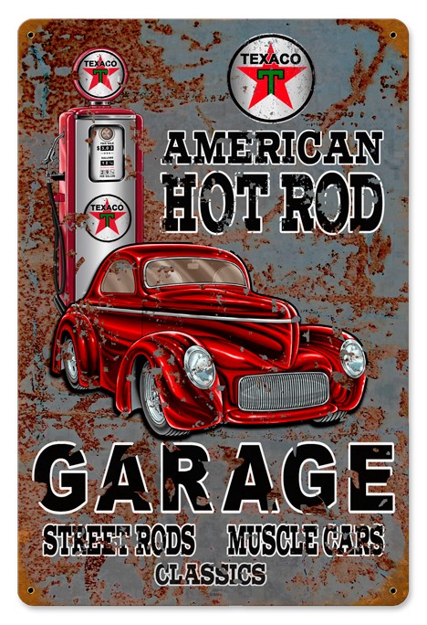 Hot Rod Texaco Gas