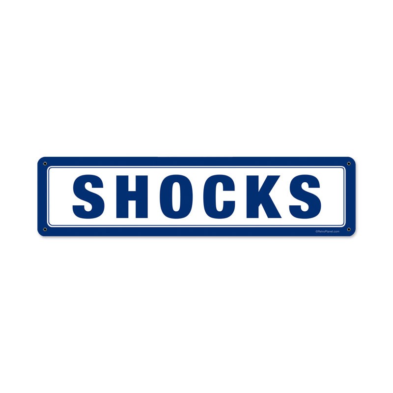 Shocks Vintage Sign