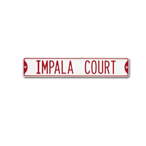 IMPALA STREET SIGN