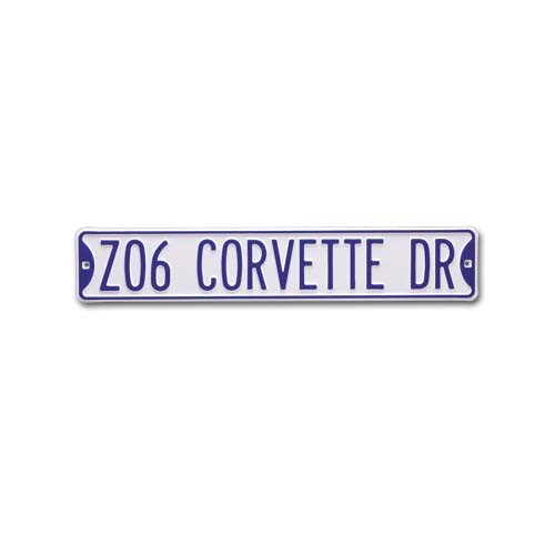 ZO6 CORVETTE DR. STREET SIGN