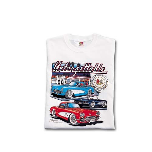 UNFORGETTABLE VETTE T-SHIRT - WHITE