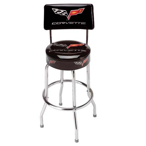 C6 Corvette EZ-Comfort Stool with Back 