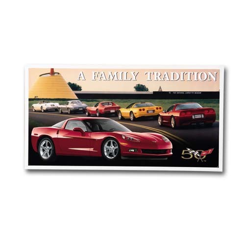 C6 CORVETTE FAMILY TRADITION SIGN