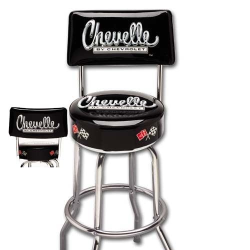 Chevelle EZ-Comfort Stool with Back
