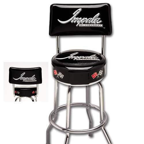 Chevy Impala Stool with Back 