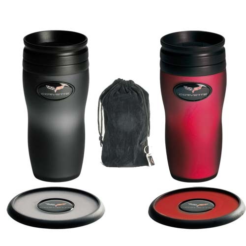 C6 Corvette Soft Touch Mug Set