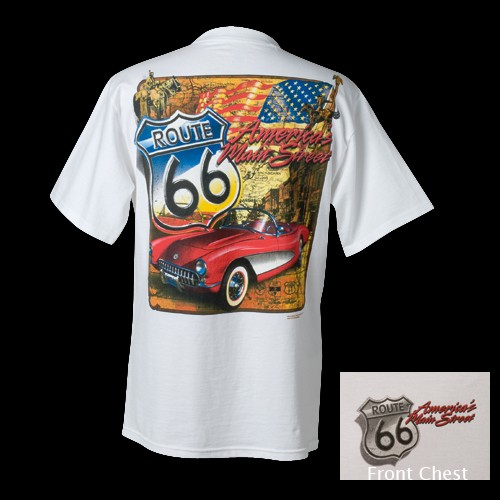 Route 66 America's Main Street T Shirt