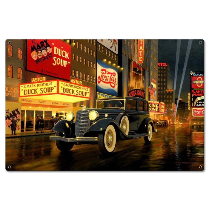 33 Ford Lincoln Vintage Sign 24 x 16
