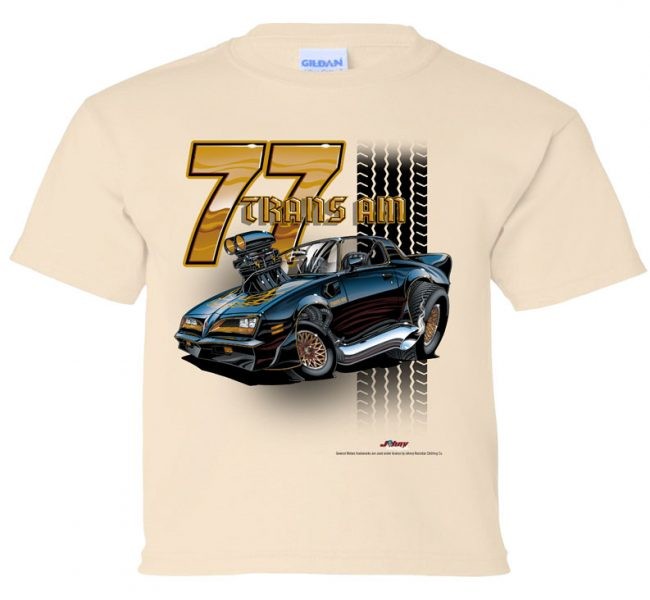Youth 77 Trans Am Tooned Up T Shirt