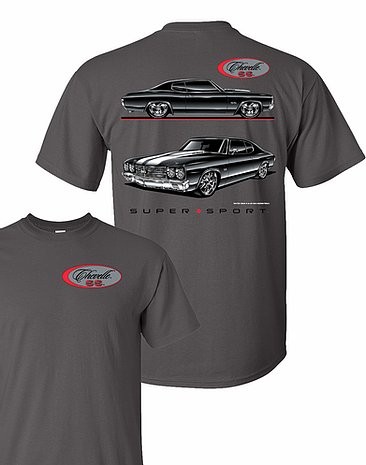 Chevy Chevelle SS Blackline T Shirt