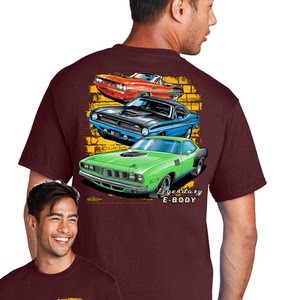 Legendary E Body Cuda T Shirt