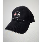 Corvette Flag Liquid Metal Hat