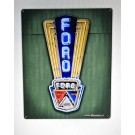 Ford Neon Car Metal Sign 17 x 20