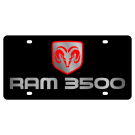 Dodge Ram 3500 Lazer-Tag License Plate