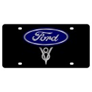 Ford V8 Carbon Steel License Plate