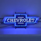 Chevrolet Neon Bowtie Sign with Backing