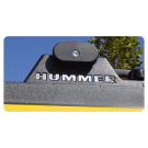 Hummer H2 Roof Rack Letter Inserts