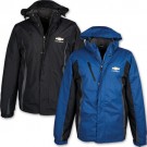 Men's Chevrolet 3-in-1 Jacket with Gold Bowtie