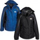 Ladies Chevrolet 3-in-1 Jacket with Gold Bowtie