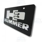 Hummer H3 Carbon Steel License Plate