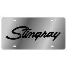 Corvette Stingray Stainless Style License Plate