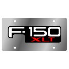 Ford F-150 XLT Stainless Steel License Plate 