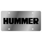 Hummer Stainless Steel License Plate 