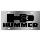 Hummer H3 Stainless Steel License Plate 