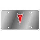 Pontiac Emblem License Plate