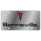Pontiac Bonneville Stainless Steel License Plate 