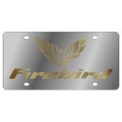 Pontiac Firebird License Plate - Stainless Style