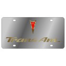 Pontiac Trans Am License Plate - Stainless Style
