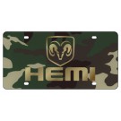 Dodge HEMI License Plate - Lazer Style