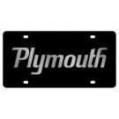 Plymouth Lazer-Tag License Plate 