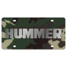 Hummer License Plate - Lazer Style