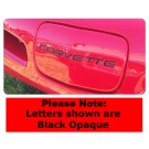 C5 Corvette EDI Front Bumper Letters with VHB