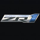 ZR1 Corvette Front Emblem Metal Sign