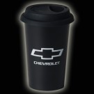 Chevy Coffee Mug Tumbler with Chevy Bowtie