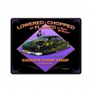 Lowered Chopped Vintage Sign 12 x 12