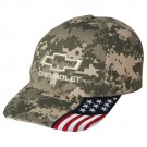 Chevrolet Freedom Digital Camo Hat with American Flag