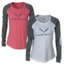 Ladies C7 Corvette Long Sleeve Shirt